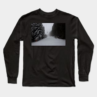 Dreaming of Skiing Long Sleeve T-Shirt